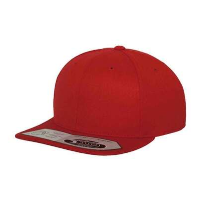 Yupoong Fitted Snapback Cap (Red)