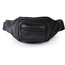 Cangurera para hombre y mujer- riñonera de viaje, bolso de cinturón de piel original - 1 - Ver 8