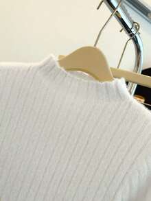 Suéter holgado de punto con aberturas laterales, adecuado para vacaciones, oficina, hogar, uso diario, otoño/invierno