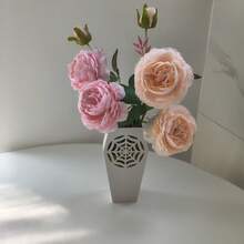 Gothic Style Vase, Holiday Decorative Vase, Spider Web Pattern Vase. Dried Flowers, Fresh Flowers, Decorative Flower Vase. Modern Home Decor Flower Vase, Suitable For Halloween Home Decor, Wedding Party, Living Room, Office, Bedroom And Dining Table Decoration Room Decor Glass Vase