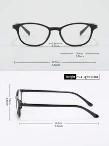 一副男女通用儿童小方框眼镜 - 复古休闲装饰眼镜 - 百搭装饰眼镜 - 采用优质PC材质，经久耐用且超轻设计 - 彩色 - 查看 11