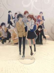 Soporte acrílico de Hori San y Miyamura Kun, Soporte acrílico de doble cara de Hori San y Miyamura Kun, Izumi Miyamura, Kyouko Hori, regalo para amigos