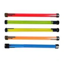 1 套/2 件高尔夫校准棒，48 英寸可折叠校准棒高尔夫训练辅助器，用于瞄准、推杆、姿势矫正，高尔夫练习棒，带透明管盒