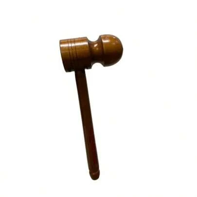 Amber Sporting Goods Cricket Stump Wooden Mallet Wooden Mallet/Hammer For Knocking And Bat Preparation