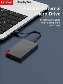 Lenovo Large-Capacity, High-Performance Solid-State Drive (SSD), With Strong Compatibility, Plug And Play, Extremely Fast Data Transmission, And Shortened Waiting Time - Black - View 1
