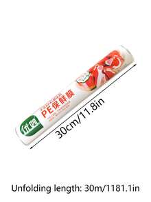 1pc Double Compartment Cling Film Cutter,2-In-1 Kitchen Cling Film Dispenser,Magnetic Plastic Packaging Film Dispenser,Plastic Wrap Dispenser With Slide Cutter,Strong Suction Cup Cling Film Cutter,Kitchen Wrap Dispenser,Fresh Bag Cutting Holder,Tin Foil Paper Cutter,Multifunctional Cling Film Dispenser With Cutter,Dual Slot Design Can Store Two Rolls Of Cling Film At Once