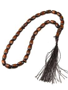 1入組男士數珠，33/99瑪瑙珠子/回教瑪瑙數珠/伊斯蘭禱告用數珠