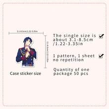 50pcs Anime Stickers, The Seraph Of The End Stickers, Anime Decor, Anime Merchandise, Cool Stickers, Anime Decoration, Anime Gift, Anime Toys, Waterproof Vinyl Stickers For Laptop, Phone, Car, Skateboard, Water Bottle, Scrapbook, Computer, Notebook - A - View 4