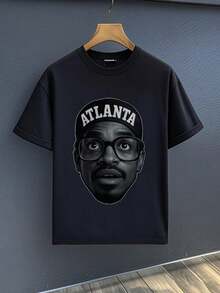 Men's Atlanta  Inspired  Hat: 220g Heavyweight, 100% Cotton For Urban Style - màu đen - Xem 1