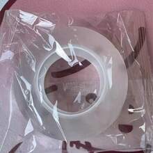 1 rollo de cinta adhesiva doble cara nano, 3 opciones de tamaño