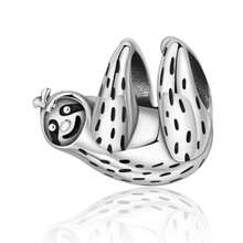 Easvnya New Arrival Hot Selling Sloth Beaded Pendant, Suitable For Handmade Bracelets, Necklaces, Simple & Fashionable Jewelry Decoration, DIY Jewelry Making, Women's Birthday Party Gift