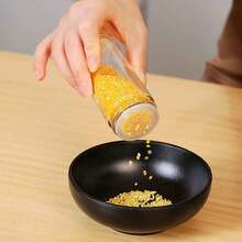 Gewürzflaschen-Drehspeicher-Regal, speziell für die Küche geeignetes drehendes Gewürzregal, tragbares und robustes Drehspeicher-Regal, Gewürzflaschensatz, runde Gewürzgläser, Küchen-/Grill-Gewürzflaschen, Gewürzregal-Aufbewahrungsbox, Küchenutensilien, Küchenausstattung (Das Regal wird von Hand zusammengebaut. Leichte Kratzer sind normal. Interessierte Personen sollten beim Kauf vorsichtig sein)