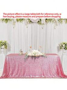 1 bucată față de masă cu sclipici auriu/argintiu, husă de masă metalică strălucitoare pentru petrecere de aniversare, Halloween, nuntă, decor pentru banchete la hotel, stil nordic