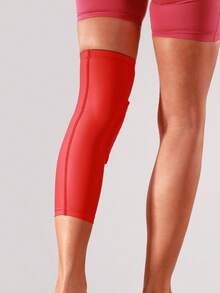 JINGBA SUPPORT 1 pieza Rodillera transpirable y de enfriamiento con panal, soporte para la pierna a prueba de choques para baloncesto, ciclismo, mujeres y hombres