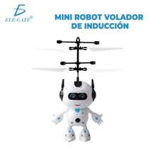 ELE-GATE Mini Drone Hand Sensor Technology Built-In LED Lights Kids Interactive Entertainment And - White - View 1