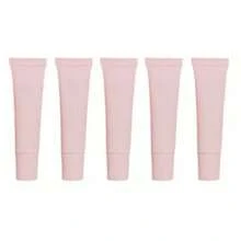 1/5支装 10毫升空PE塑料粉棕色唇彩管唇油容器软挤压管透明润唇膏管带蝴蝶结球钥匙扣，价格实惠，适合作为圣诞礼物、化妆品、化妆工具、廉价商品、礼品、女士礼品、圣诞礼物、赠品、旅行用品、旅行必备品。 - 彩色 - 查看 21