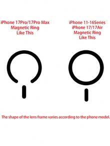 Luxury All Inclusive Lens Protection Magnetic Soft Phone Case Compatible With IPhone 17 16 15 14 13 12 Pro Max 17Air Shockproof Bumper Back Cover - Brown - View 6