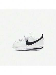 Nike CORTEZ嬰童魔鬼氈阿甘鞋兒童鞋男童女童寶寶小白鞋輕便休閒運動鞋 - 白色 - 查看 6