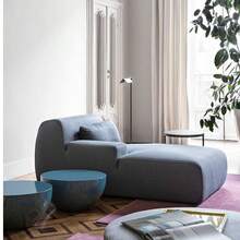 Fabric Sofa, Living Room Sofa, Foam Compressed Sofa, Modern Chaise Lounge Sofa