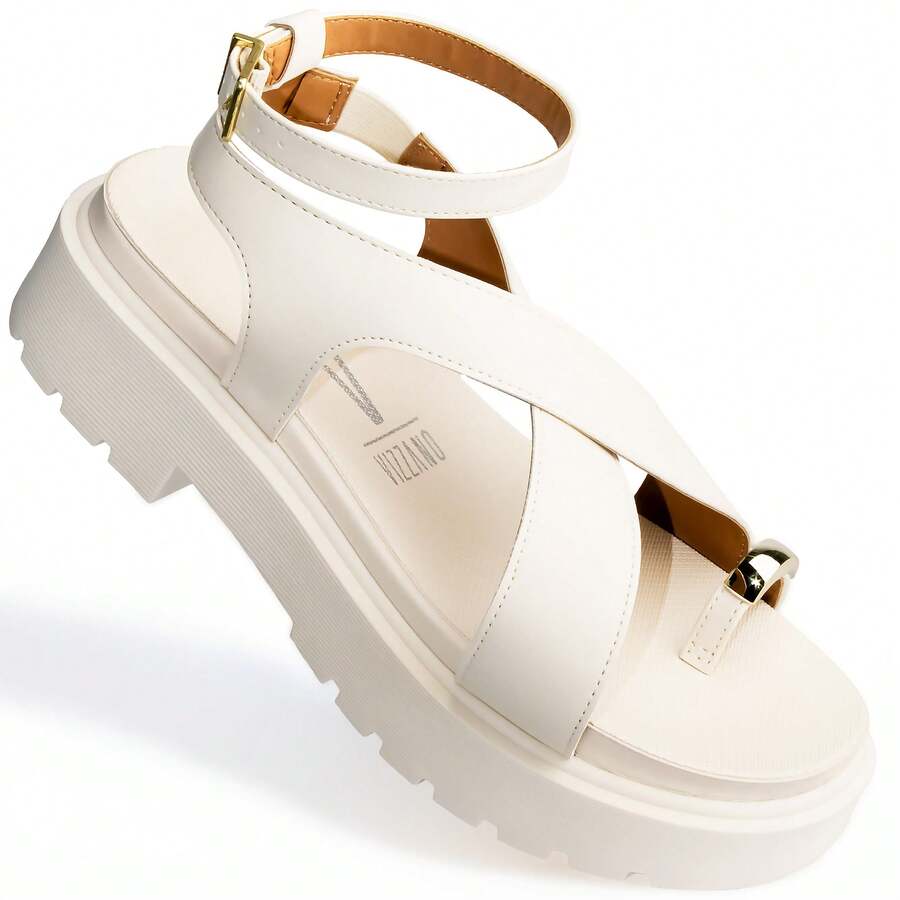 Vizzano Papete Women's Comfortable Original Sandal 6499 - 白色 - 查看 1