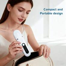 Limpiador facial eléctrico ultrasónico de 400mAh para limpieza profunda de poros, eliminación de puntos negros y exfoliación ultrasónica