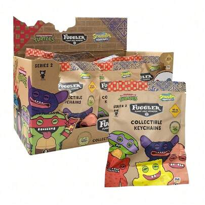 Spin Master Spin Master 1个搞笑丑陋怪物盲盒，可爱动漫人物神秘盒，儿童生日派对装饰玩具惊喜礼物，随机收藏桌面摆件