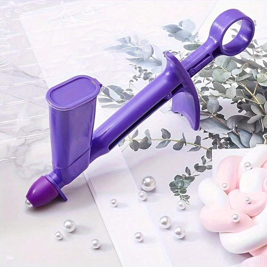 5 件套烘焙蛋糕装饰糖珠、抹刀、彩色糖、珍珠、糕点袋喷嘴、DIY 烘焙装饰工具