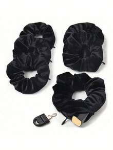 10pcs/6pcs/3pcs/1pc Multi-Functional Hair Tie Storage Bag - Portable Hidden Coin Organizer Pouch, Non-Waterproof Travel Essential, Back-To-School Supplies, Holiday Camping Vacation Gear, Mini Summer Cosmetic Organizer Makeup Bag, Ideal For Lipsticks, Brushes, Skincare, Phones, Coins & Small Items, Perfect For Home & Gifts, Christmas Present