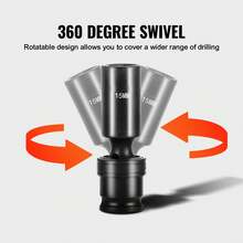 360 Degree Rotating Impact Socket Set, 14 Piece, 3/8 In. Drive, 6 Point Socket Set - 14 piezas 360 grados - 查看 2