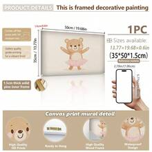 1 幅带框/帆布墙面艺术，一套 9 件儿童房粉色墙面装饰：复古儿童房装饰粉色艺术套装儿童房复古女孩房装饰家居房间装饰带框墙面艺术带框墙面装饰房间装饰家居装饰墙面装饰浴室装饰 - 彩色 - 查看 50