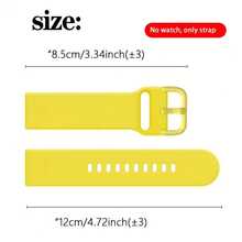 10 Pack Band Compatible With Samsung Galaxy Watch 7 6 5 4 FE Band 40mm 44mm,Galaxy Watch 5 Pro 45mm/6 4 Classic 42mm 46mm 43mm 47mm/Active 2, 20mm Soft Silicone Sport Strap Women Men, Small