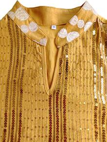 SISKAKIA Besticktes Polka Dot Gewebe Stickerei Pailletten Patchwork Kleid, bestickter Bademantel für Urlaub, Geburtstags-Party, formelles Dinner, ganzjährig