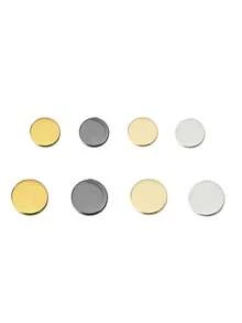 10 件便捷按扣装饰纽扣、衬衫纽扣、袖口纽扣、DIY 装饰纽扣