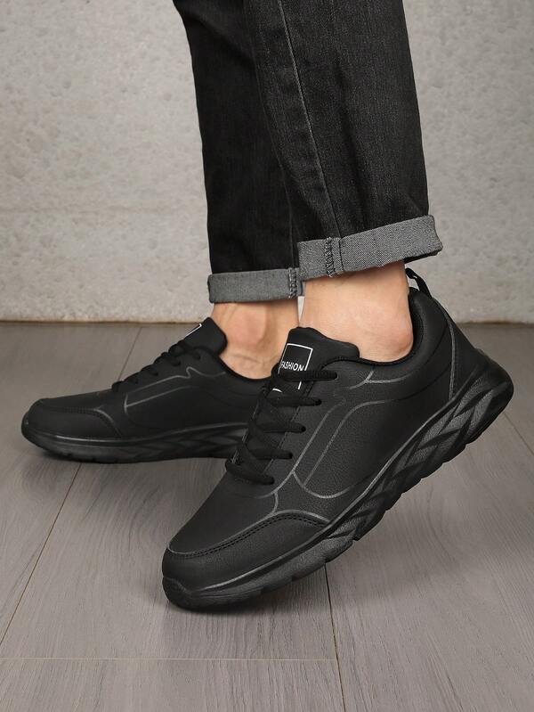 New Men's Autumn/Winter Sports Shoes, Men's Non-Slip Sports Shoes - Lightweight & Comfortable, Breathable Lining, Durable EVA Outsole, Round Toe Design, Suitable For Outdoor Hiking, Work And Daily Wear | Hiking Shoes | Classic Low-Top | Non-Slip