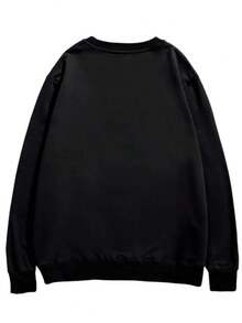 KNEYATTA Sudadera Con Texto En Inglés "Dog Mom", Sudadera Para Mujer Amante De Los Perros, Sudadera Divertida Con Gráficos De Otoño, Sudaderass Sin Botones - Oscuro - Ver 3