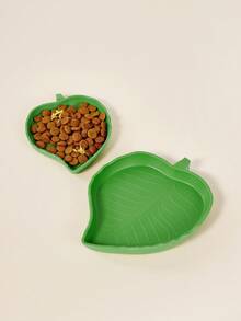 PETSIN 1pc Leaf Shaped Reptile Food & Water Bowl, Suitable For Turtles, Lizards, Snakes And Other Reptile Pets, Available In 2 Sizes - Multicolor - View 6