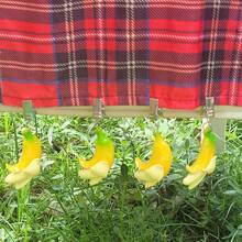 Home Set Of 4 Resin Banana Tablecloth Weights Clips Handicraft Banana Tablecloth Clamps Pack Of 4{"Color_name":"Banana"} - Multiwarna15 - View 8
