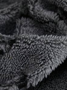 1pc Soft Plush Fabric Pet Proof Sofa Seat Cover, Floral Embossed Design, Deep Gray Large Leaf Pattern, Multi-Color, Thick Embossed Plush Sofa Cushion Cover Suitable For Autumn/Winter, Fits Sofa Backs And 1/2/3/4/L Chaise Lounge