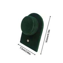 Velvet Jewelry Display Stand, Chinese Retro Style Bracelet Holder, Multi-Color Fashion Jewelry Rack