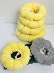 1pc Cat Collar Sunflower, Elizabeth, Collar Cat Sterilization Ring Anti Lick And Scratch Adjustable ,Cat Neck Ring Pet Dog Head Cover, Pet Supplies, Dog Neck Ring