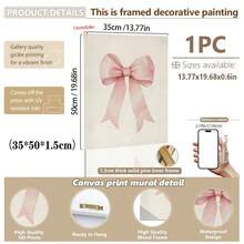1 幅带框/帆布墙面艺术，一套 9 件儿童房粉色墙面装饰：复古儿童房装饰粉色艺术套装儿童房复古女孩房装饰家居房间装饰带框墙面艺术带框墙面装饰房间装饰家居装饰墙面装饰浴室装饰 - 彩色 - 查看 14