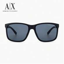 Armani 0AX4041SF815787 Square Frame Sunglasses Casual Versatile Driving Daily Commute Shades - Black - View 7