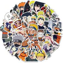 TOEI ANIMATION 50 Stücke offiziell lizenzierte Naruto Aufkleber für Dekoration, Sasuke Sakura Geschenk für Geburtstag, DIY Aufkleber Cartoon, hochwertig, wasserfest, UV- und kratzfest, Dekorationsaufkleber für Laptop, Flasche, Skateboard, Valentinstag Geschenk für Familie, Freunde, Freund