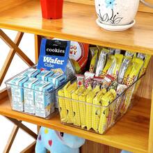 Pantry Organizers And Storage,Kitchen Organizers And Storage For Fridge,Drawer And Refrigerator - Spice Organization For Cabinet,Clear Plastic Stackable Organizer Bins With 3 Dividers (7 Pcs) - 白色 - 查看 7