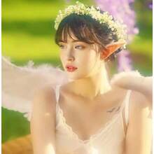 CZ 15 Pairs Cosplay Fairy Pixie Elf Ears Soft Ears For Party Dress Up Costume Masquerade Accessories Halloween Elven Vampire Fairy Ears Medium Style 8380 - As Pic - View 4