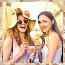 Jingmore Juego de 72 cuencos y cucharas reutilizables para helado con cucharas y tapas tazas de helado de plástico a granel tazas de Sundae de color caramelo para Sundae helado de yogurt fiesta - Amarillorosaazulverdemoradoynaranja - Ver 5