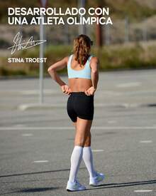 DANISH ENDURANCE Calcetines De Compresión Para Circulación, Calcetines Running, Para Hombre Y Mujer, 1 o 2 pack - 2x Gris/Negro - Ver 12