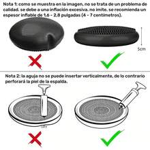 Cojín De Equilibrio 34CM, Discos De Equilibrio, Cojín De Estabilidad Al Aire Inflado, Base Entrenador Para Mejorar Estabilidad, Almohadilla De Equilibrio Para Yoga/Fitness/Pilates - 1 - Ver 7