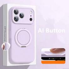 液体光滑手机保护壳适用于 17、17 Pro、17 Air、17 Pro Max - 草紫色 - 查看 1