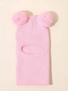 儿童护耳帽配围巾，男女童保暖针织冬帽 - 針織帽 - 查看 13